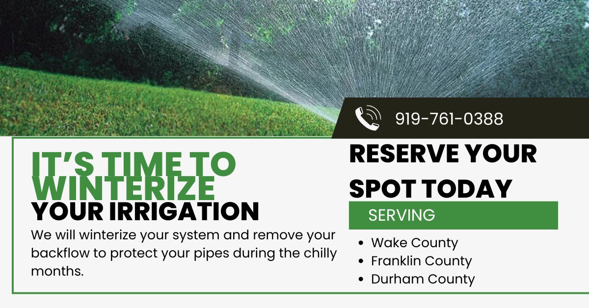 Irrigation lawn trench